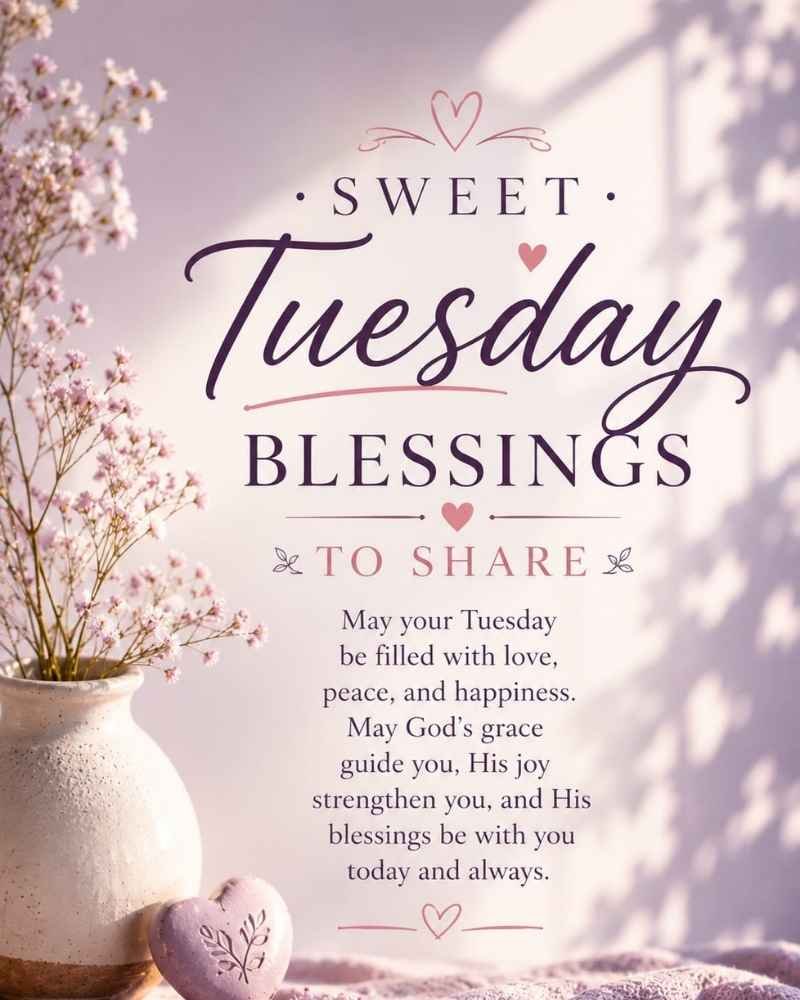 Sweet Tuesday Blessings to Share