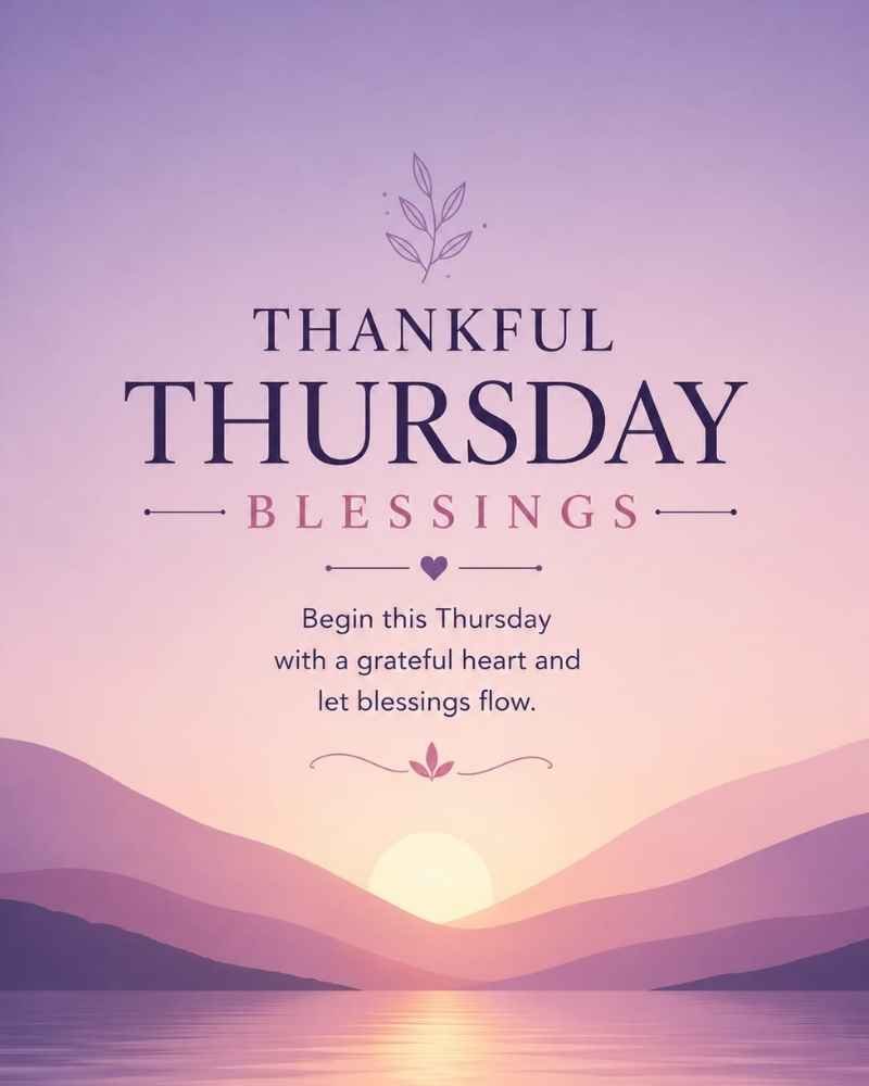 Thankful Thursday Blessings