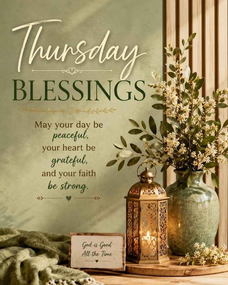 Thursday Blessings Gallery
