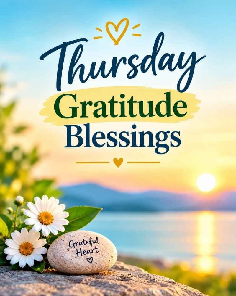 Thursday Gratitude Blessings