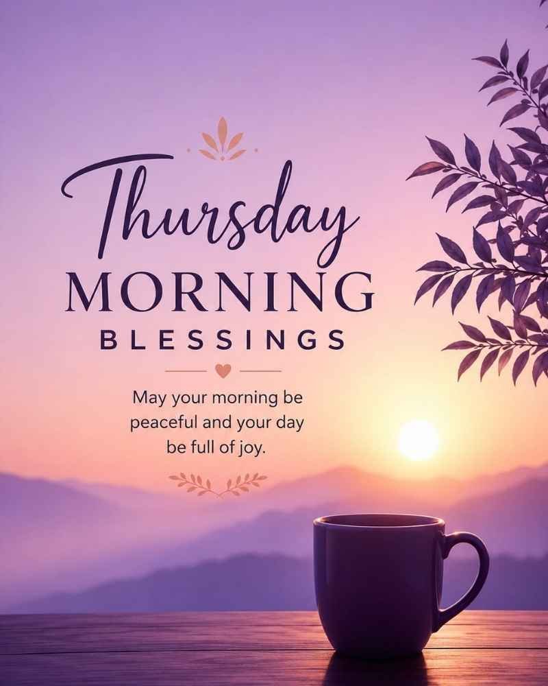 thursday morning blessings