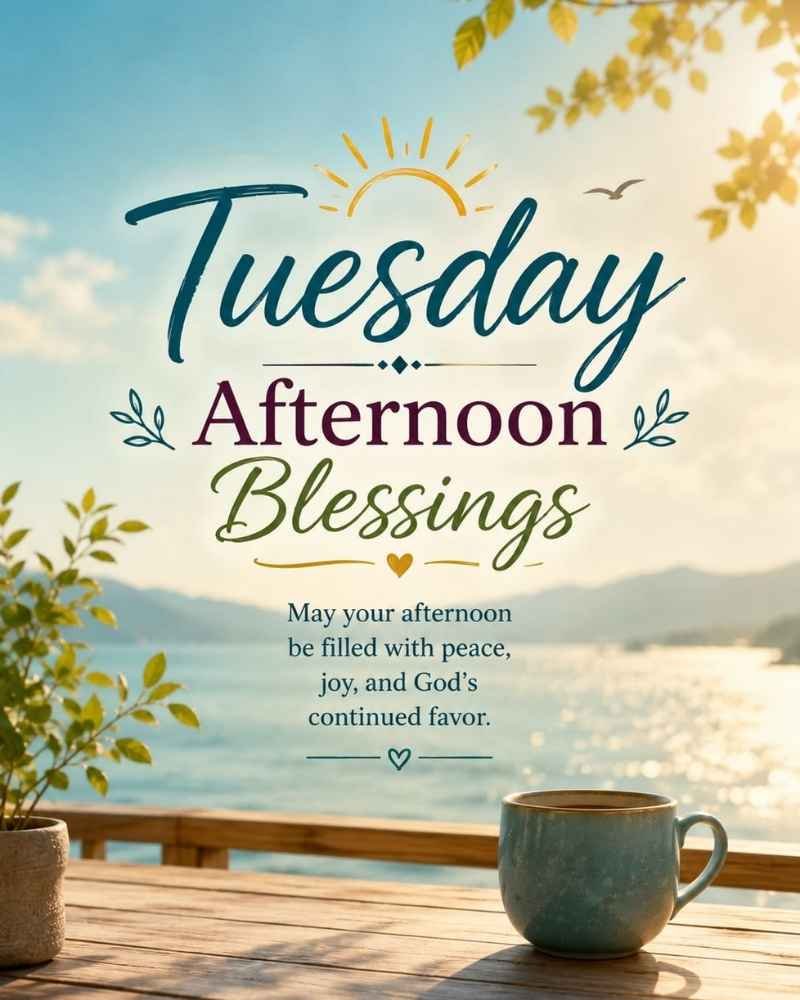 Tuesday Afternoon Blessings