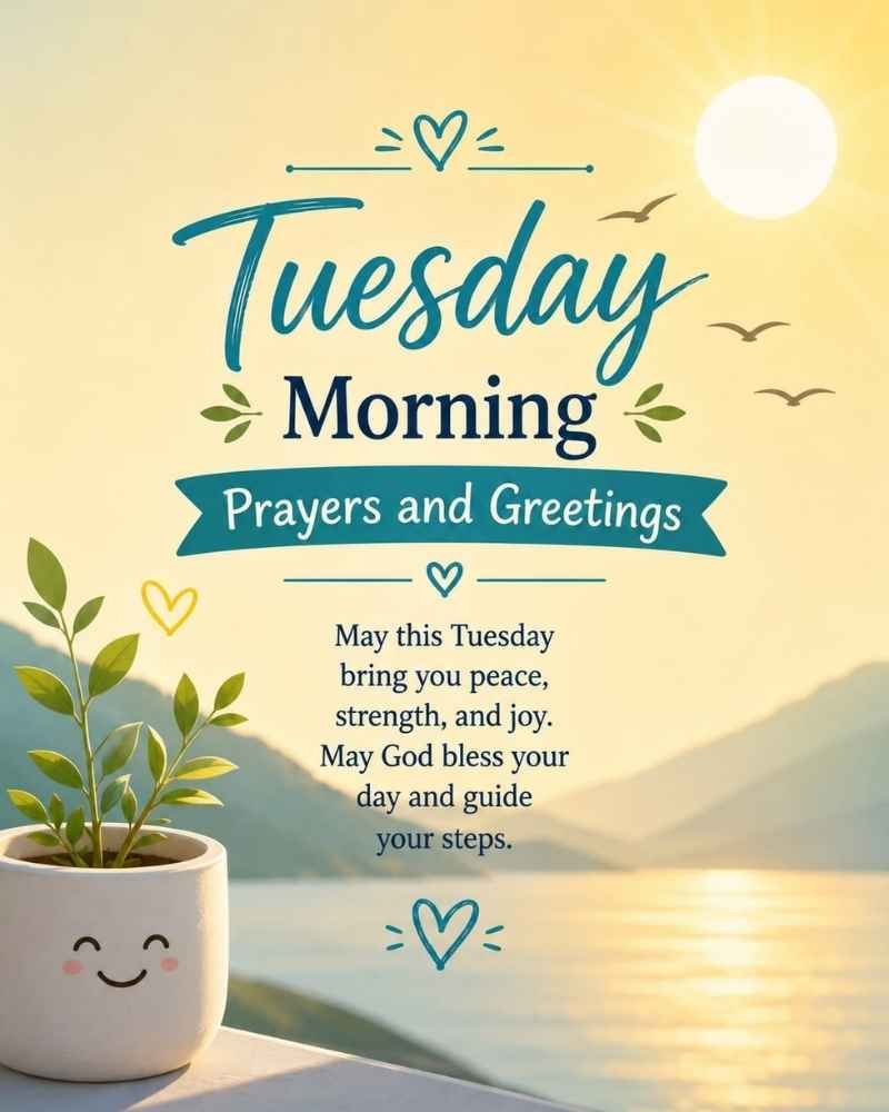 Tuesday Morning Prayers And Greetings