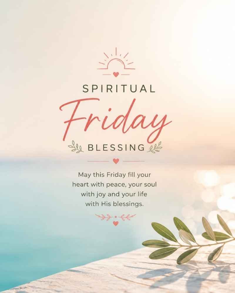 Spiritual Positive Friday Blessings to Uplift Your Soul