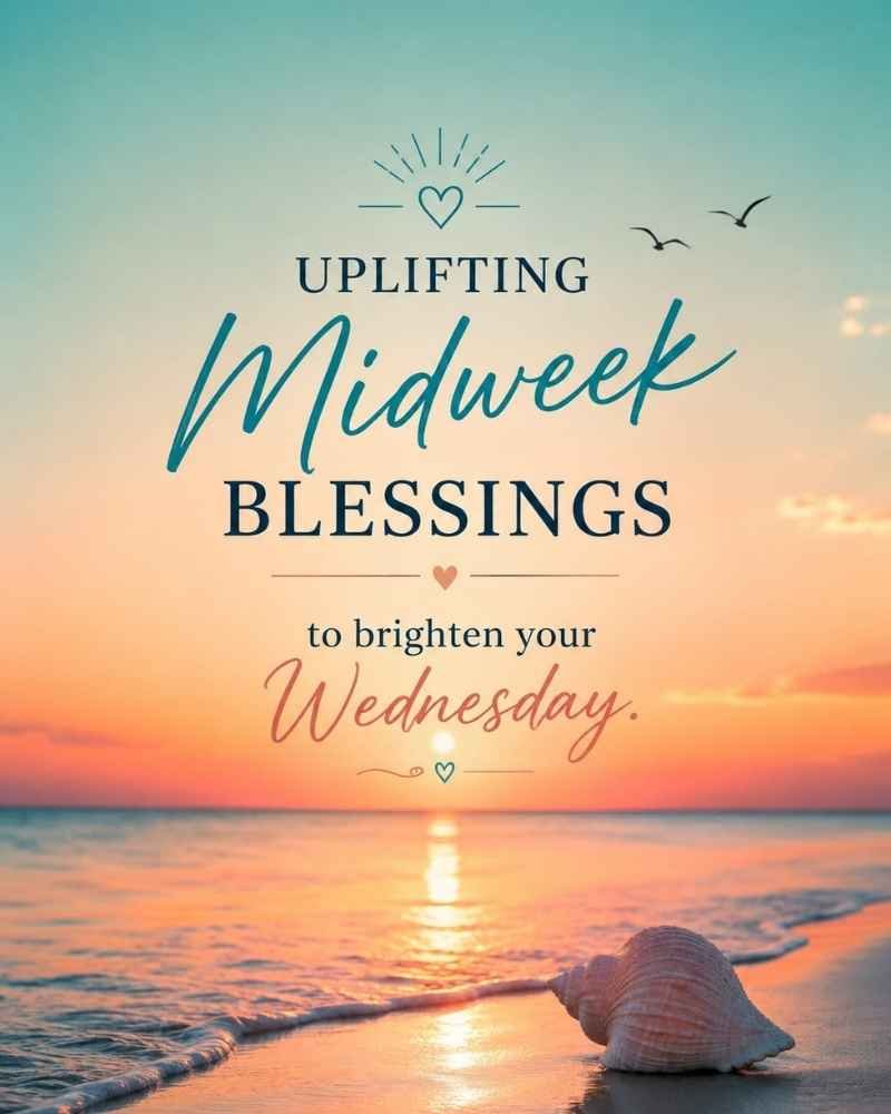 Uplifting Midweek Blessings to Brighten Your Wednesday