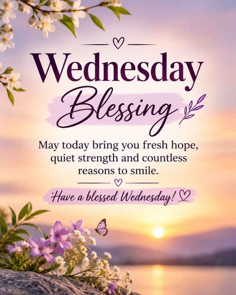 Wednesday Blessings Images