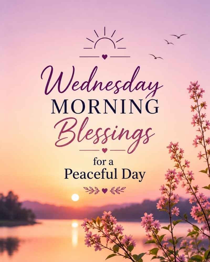 Wednesday Morning Blessings for a Peaceful Day