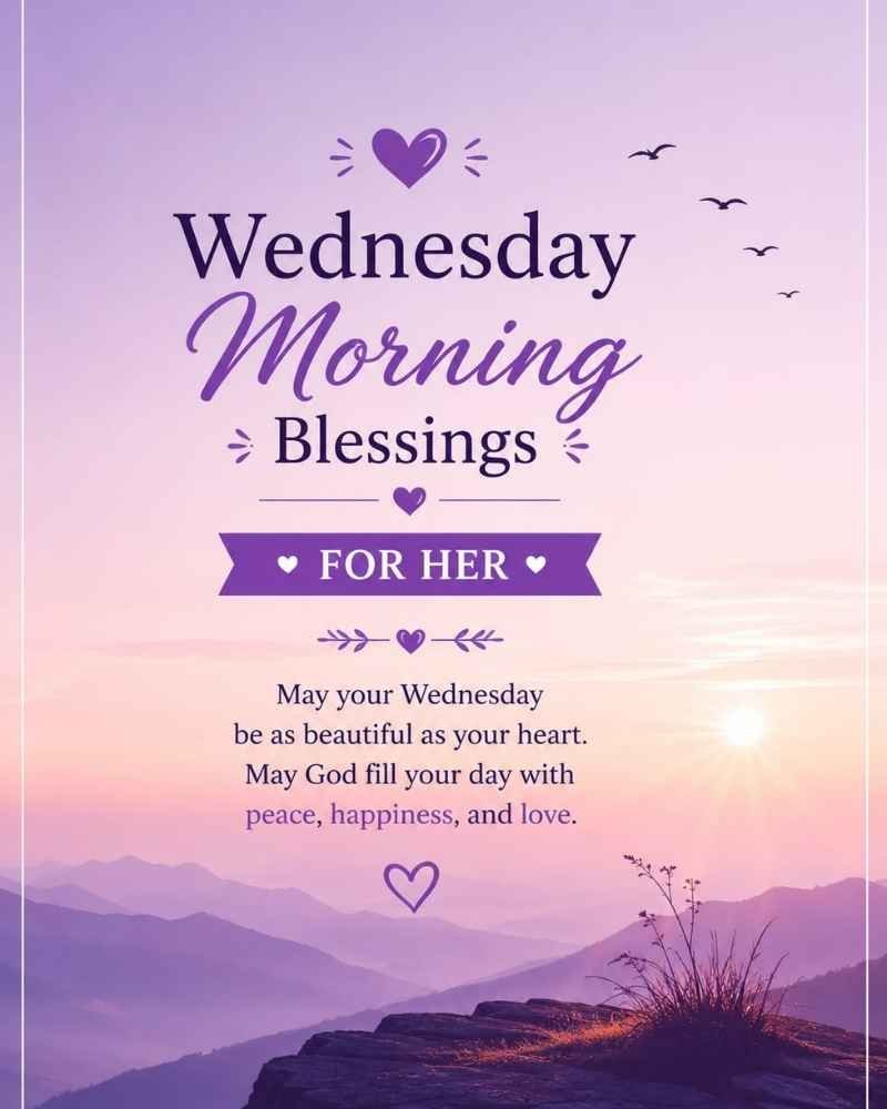 Wednesday Morning Blessings for Her