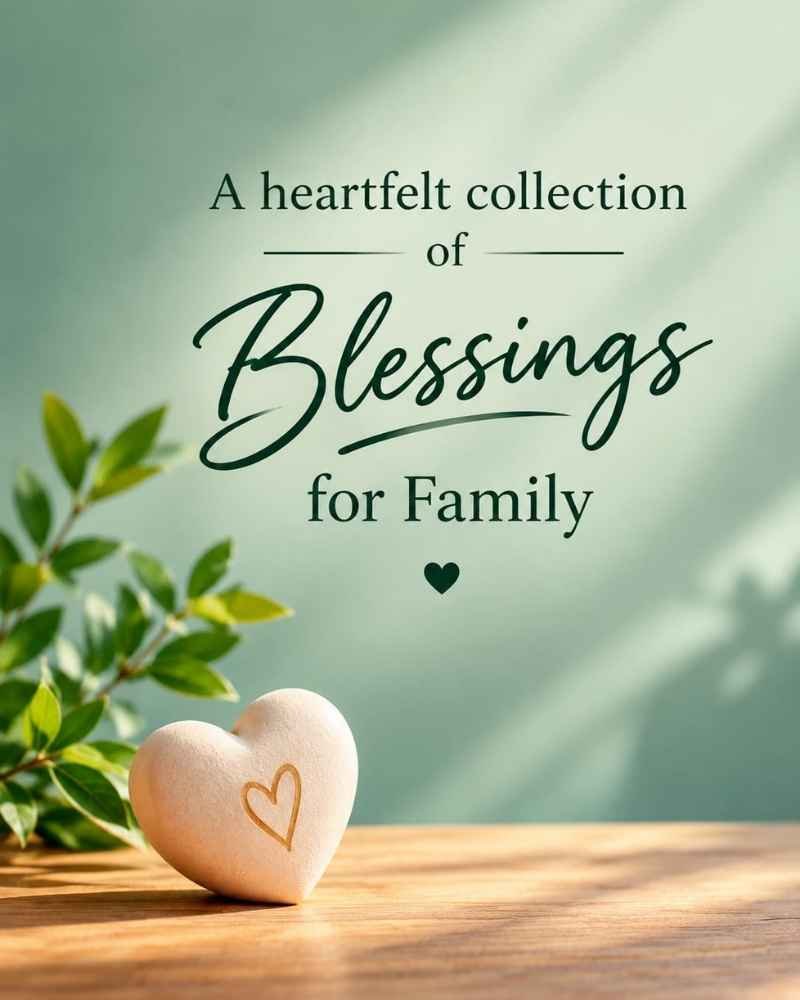 A Heartfelt Collection of Blessings for Family