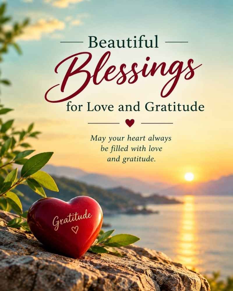 Beautiful Blessings for Love and Gratitude