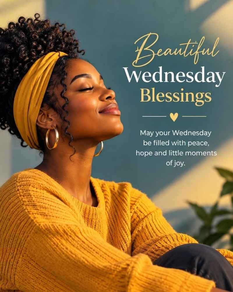 Beautiful Wednesday Blessings for a Black Girl