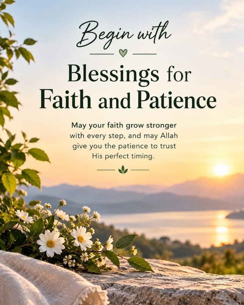 Blessings for Faith, Peace and Spiritual Strength 