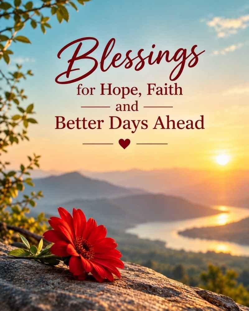 Blessings for Hope, Faith, and Better Days Ahead