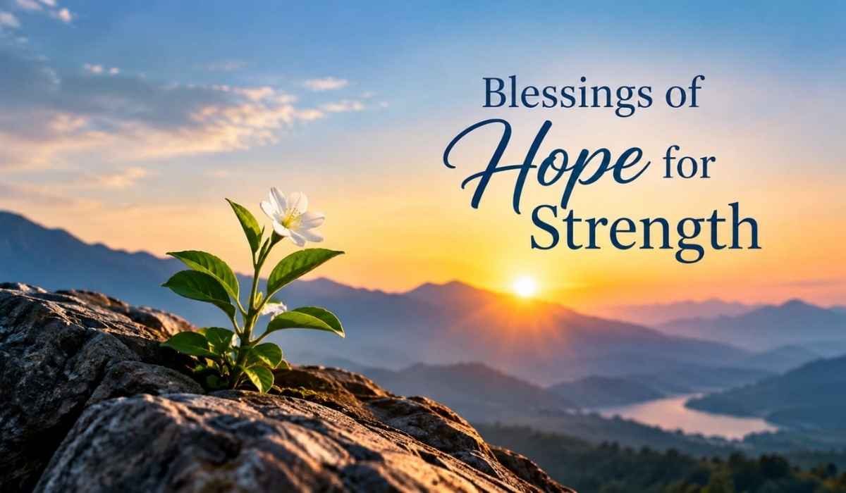 Blessings of Hope for Strength