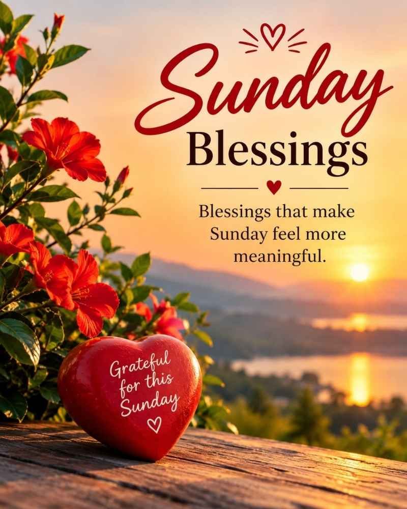 Blessings That Make Sunday Feel More Meaningful