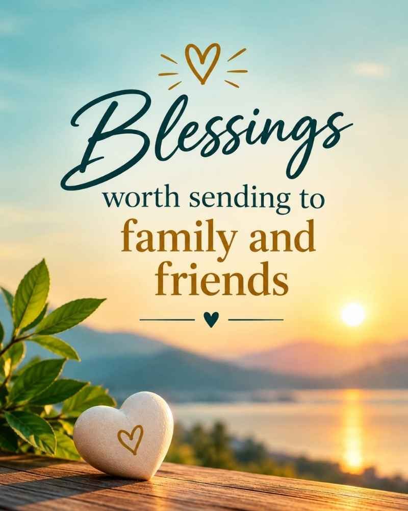 Blessings Worth Sending to Family and Friends