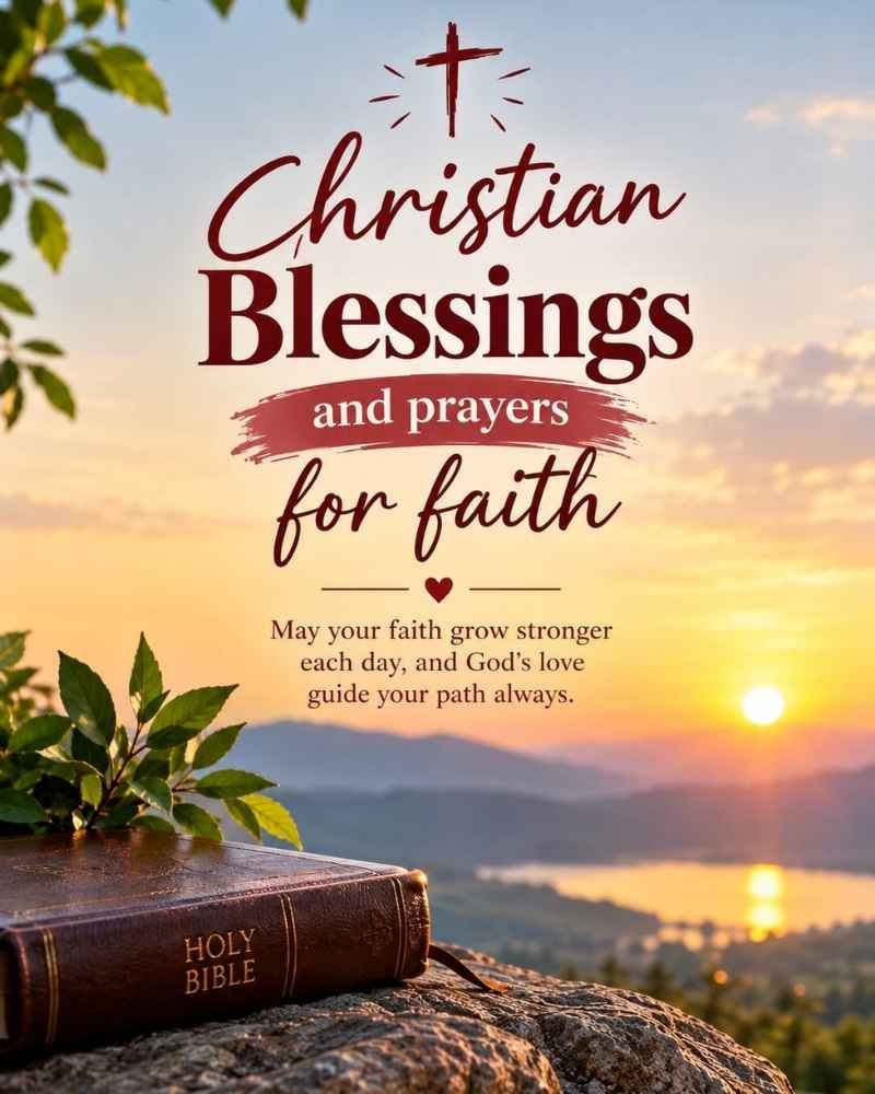 Christian Blessings and Prayers for Faith