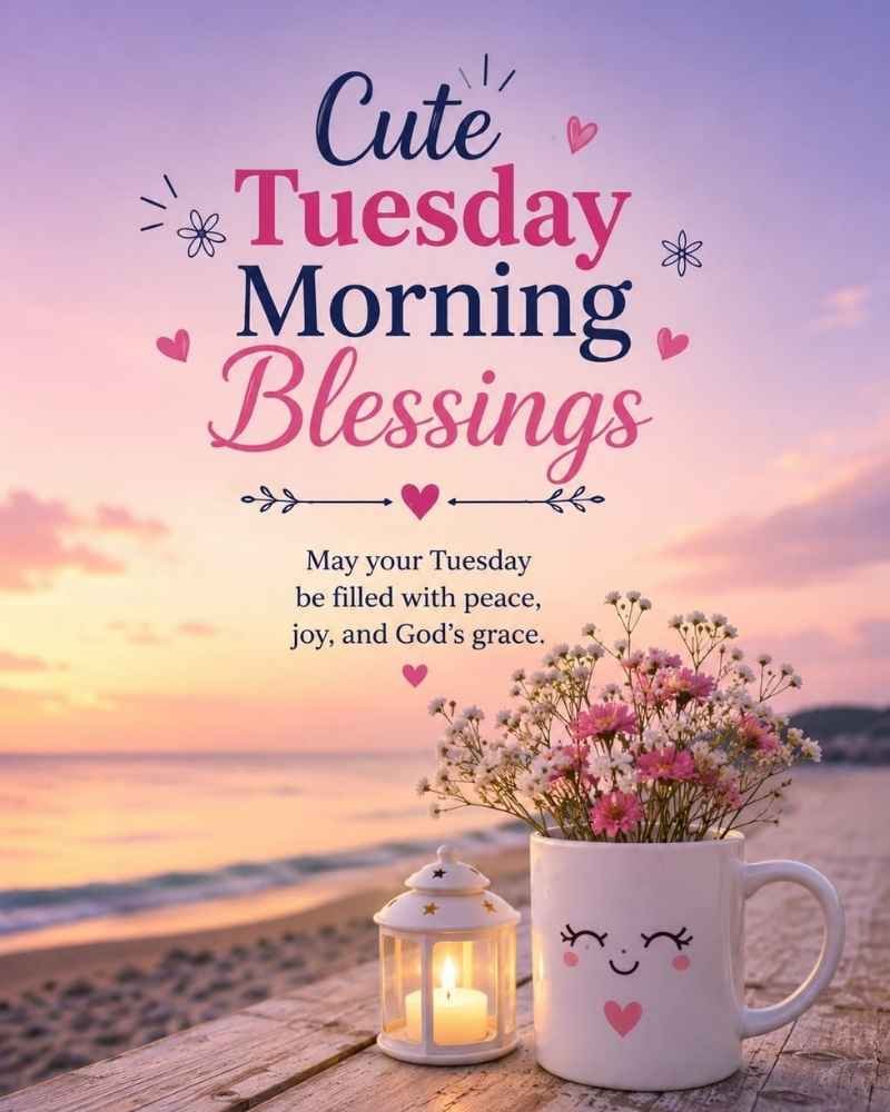 Cute Tuesday Morning Blessings and Prayers