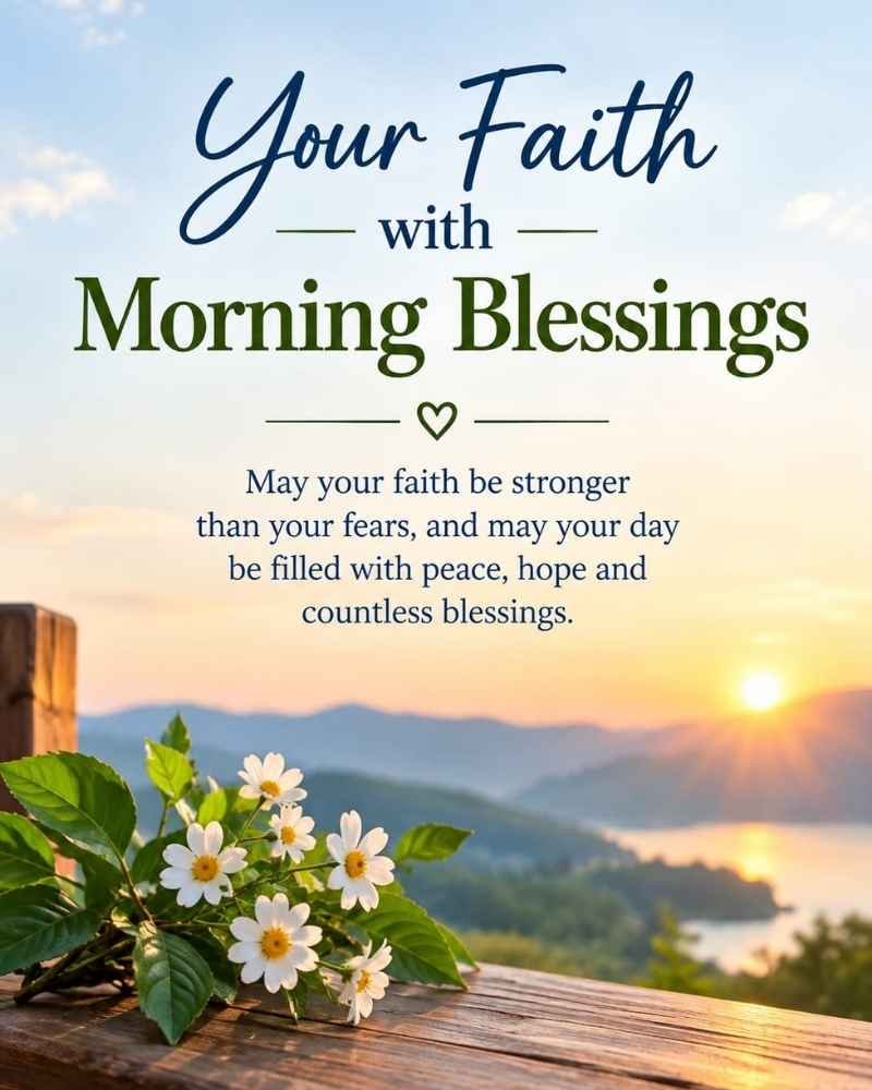 Deepen Your Faith With Morning Blessings