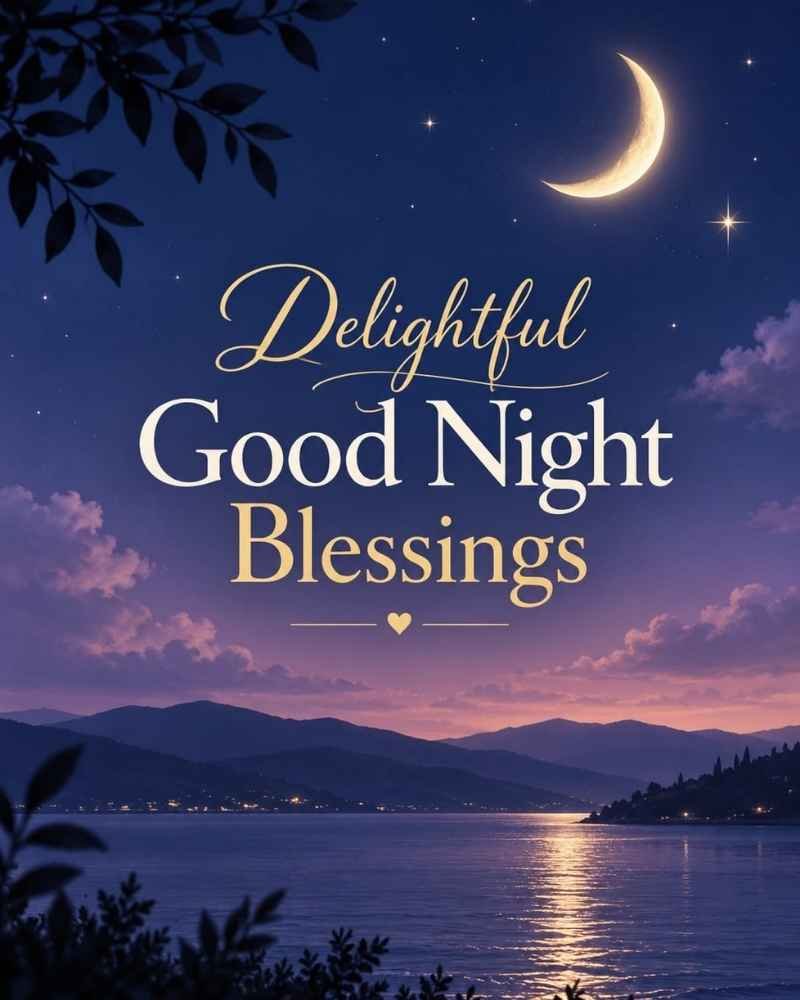 Delightful Good Night Blessings