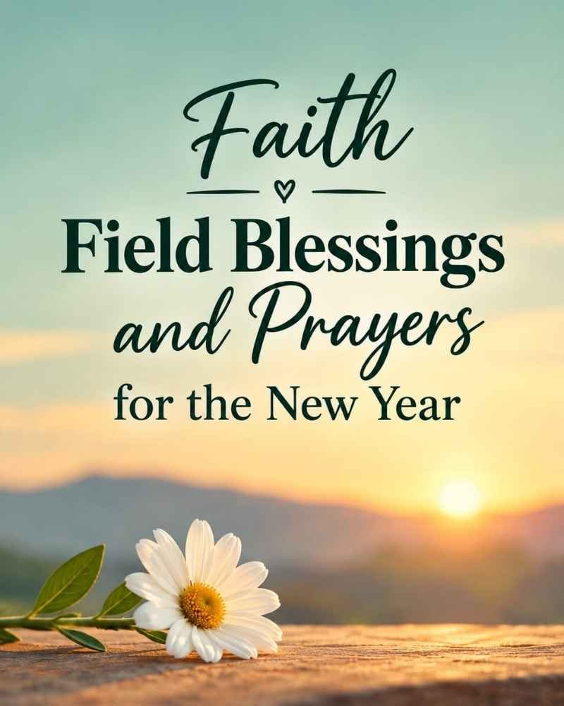 Faith-Filled Blessings and Prayers for the New Year