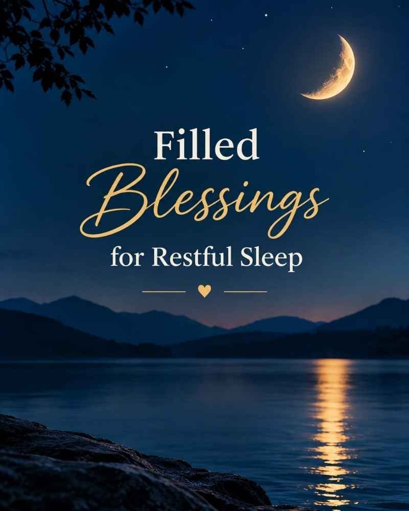 Faith-Filled Blessings for a Restful Sleep