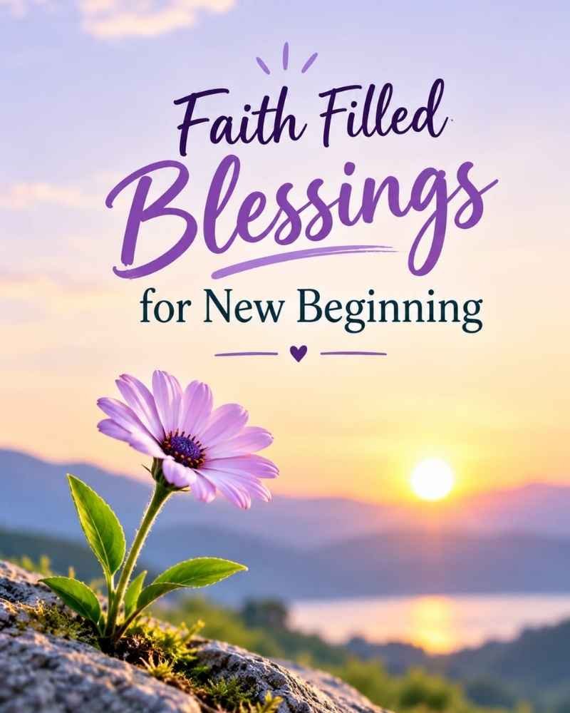 Faith-Filled Blessings for New Beginnings