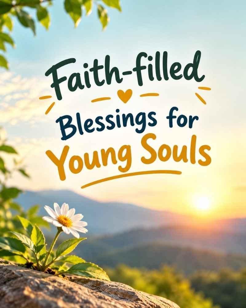 Faith-Filled Blessings for Young Souls