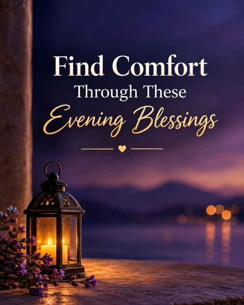 Find Comfort Through These Evening Blessings