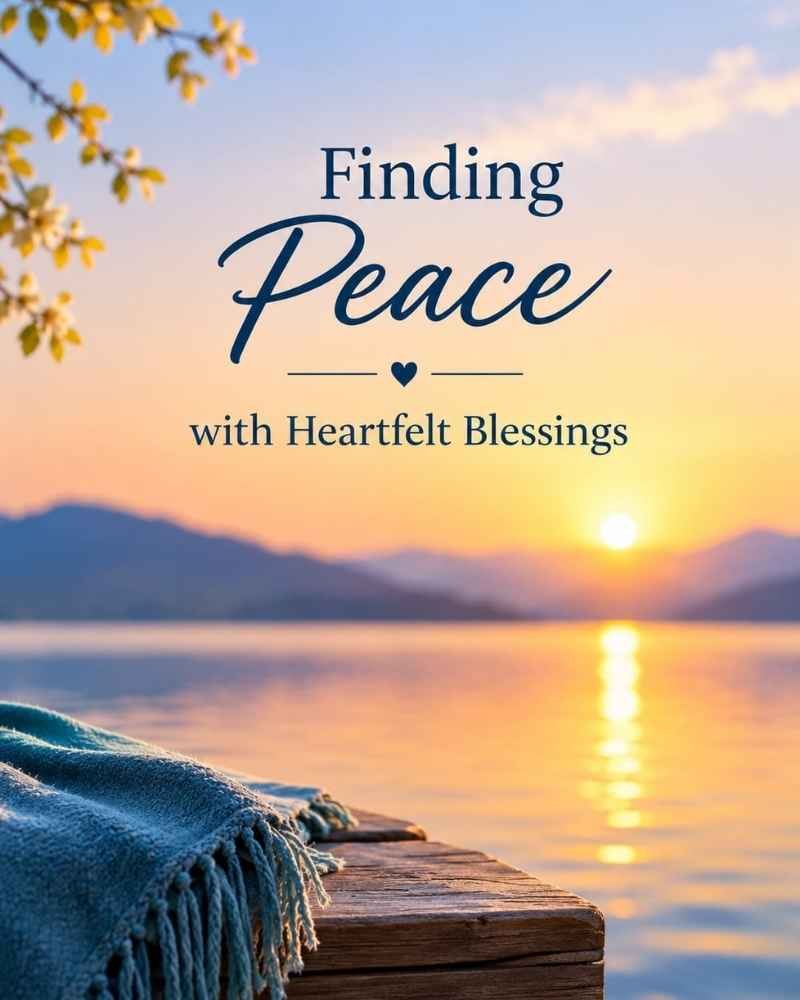 Finding Peace With Heartfelt Blessings