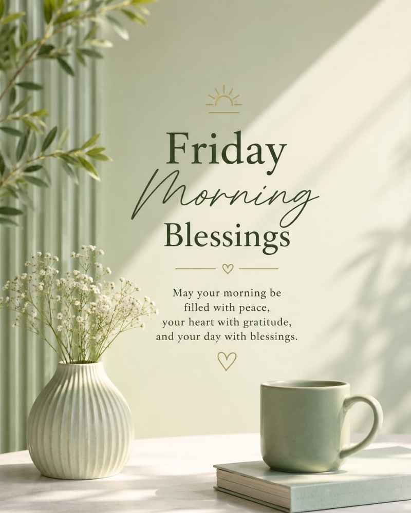 Friday Morning Blessings