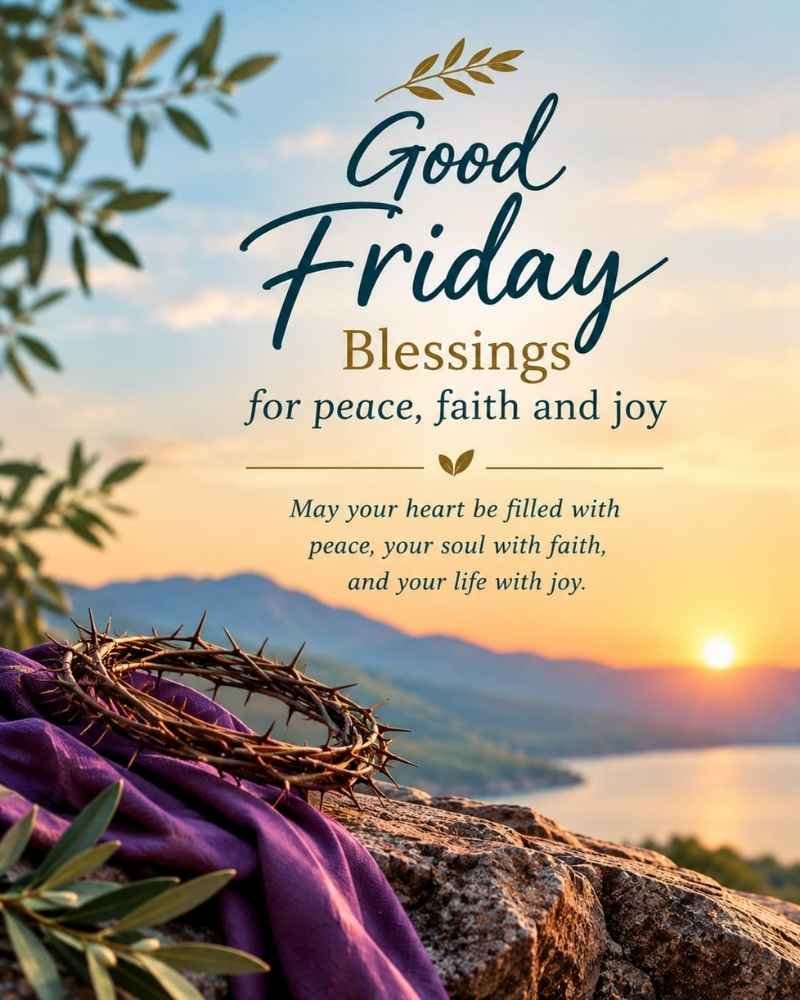 Good Friday Blessings for Peace, Faith, and Joy