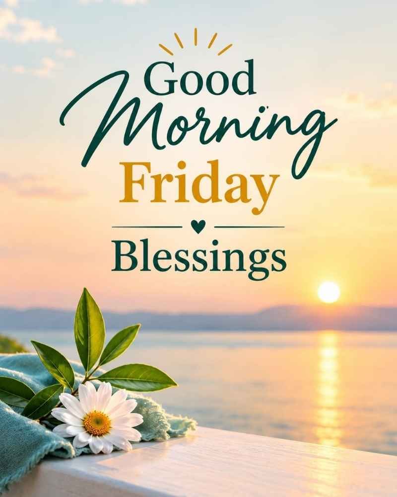 Good Morning Friday Blessings