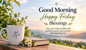 Good Morning Happy Friday Blessings