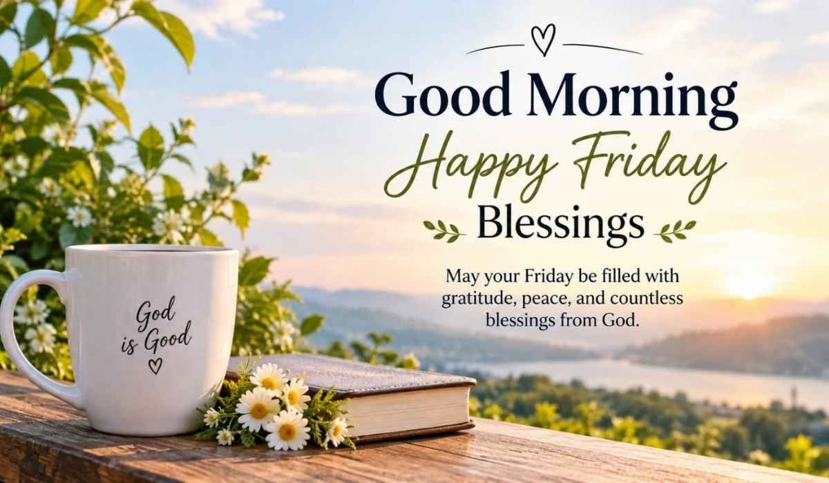 Good Morning Happy Friday Blessings