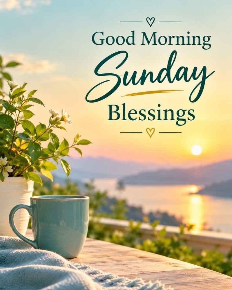 Good Morning Sunday Blessings