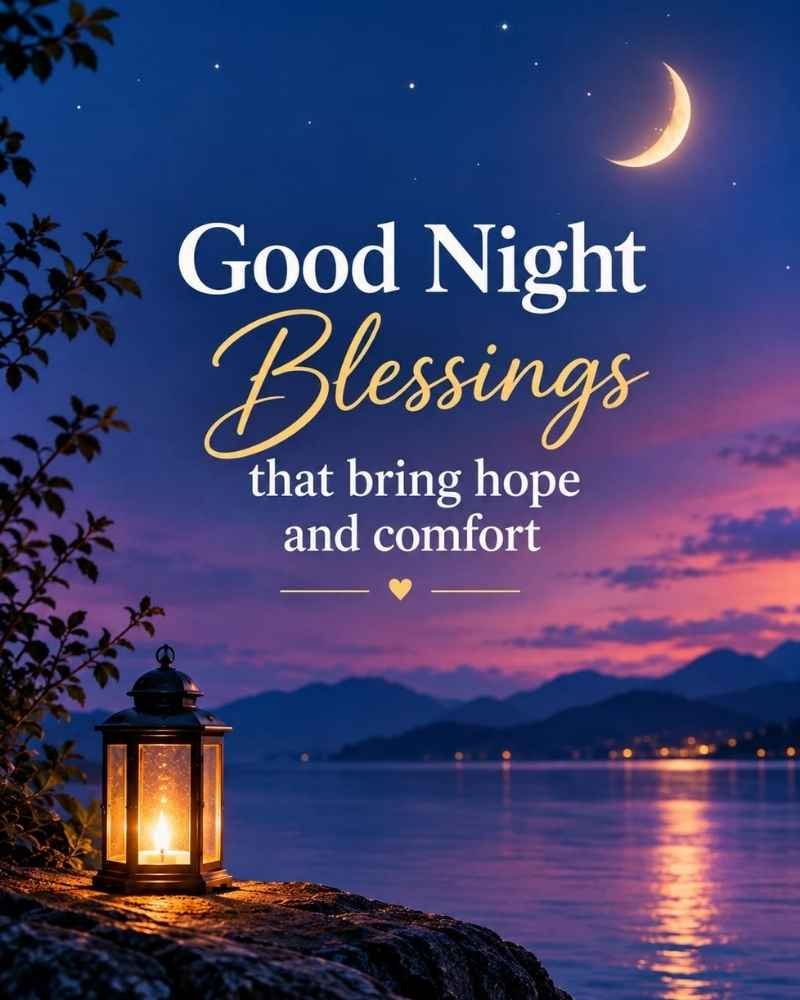 Good Night Blessings That Bring Hope and Comfort