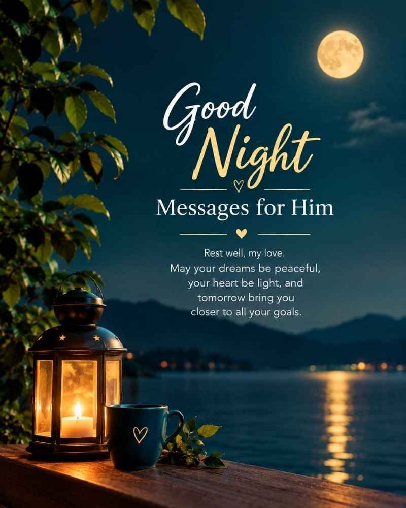 Good Night Messages for Him