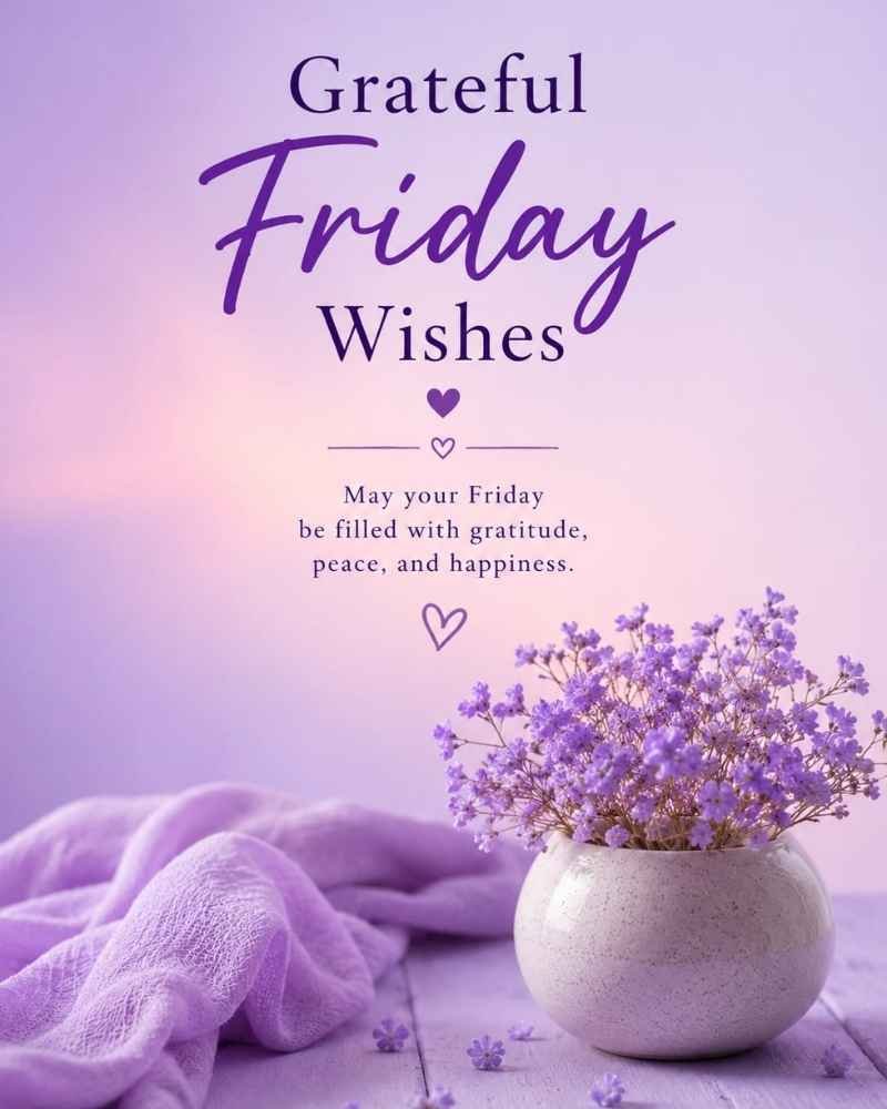 Grateful Friday Wishes
