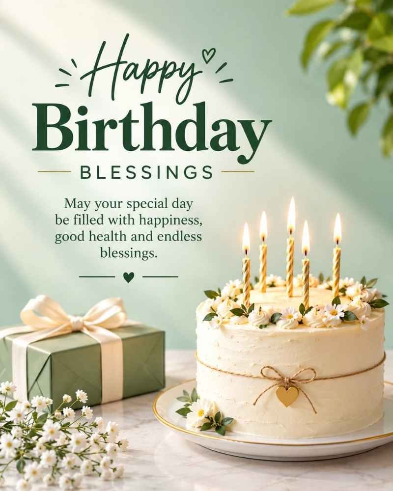 Happy Birthday Blessings Images Free