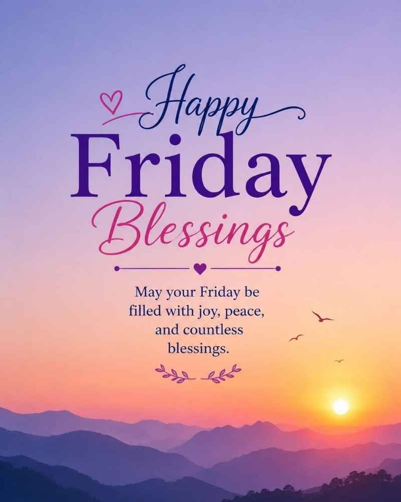 Happy Friday Blessings