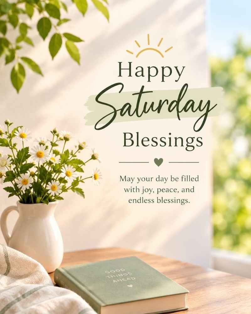 Happy saturday blessings
