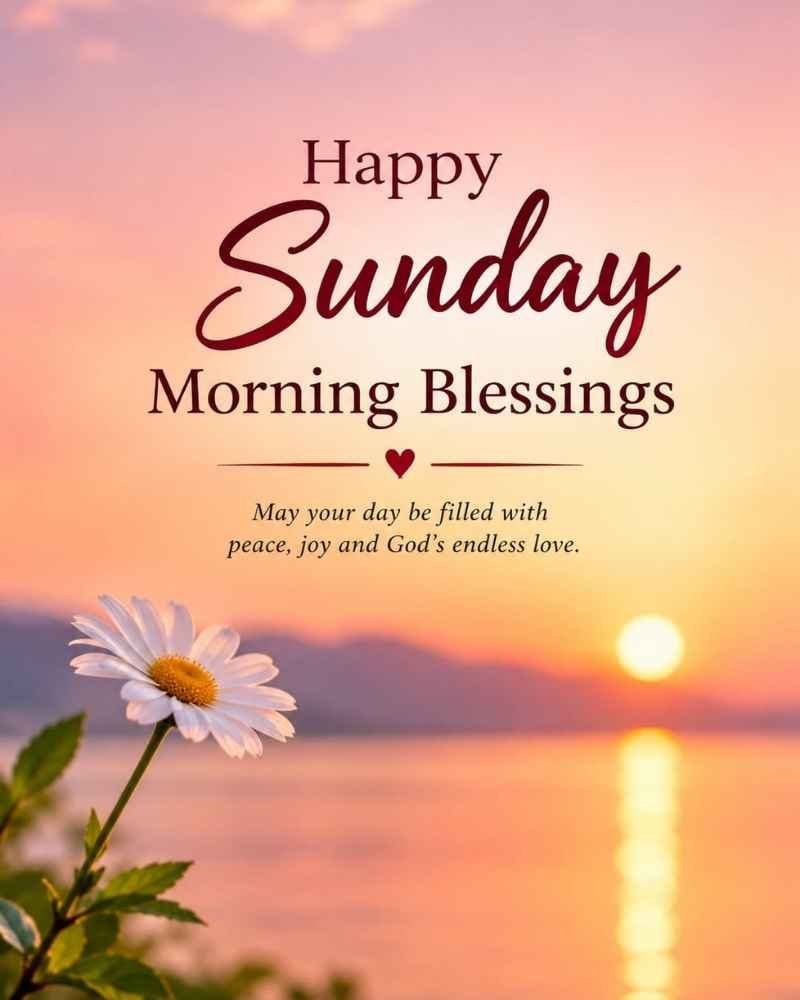 Happy Sunday Morning Blessings