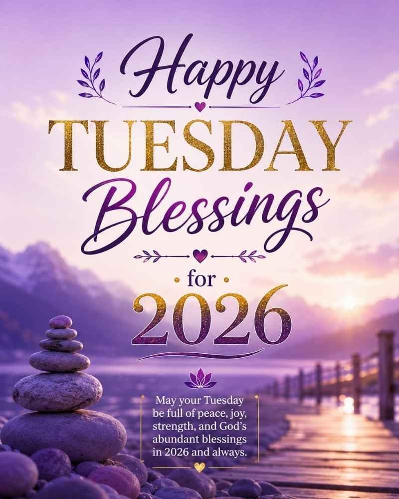 Happy Tuesday Blessings for 2026
