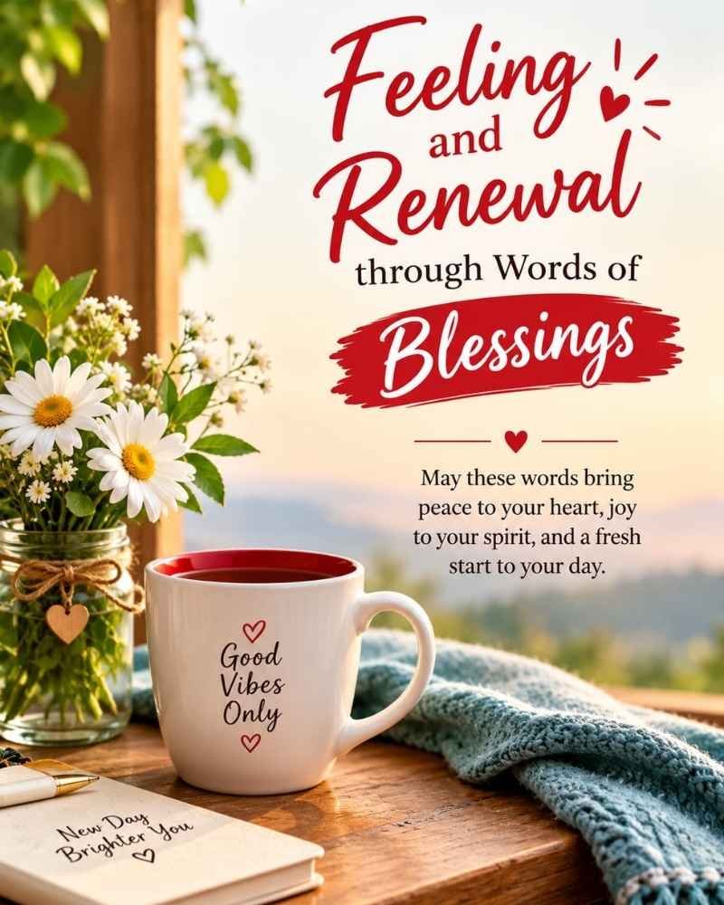 Healing and Renewal Through Words of Blessings