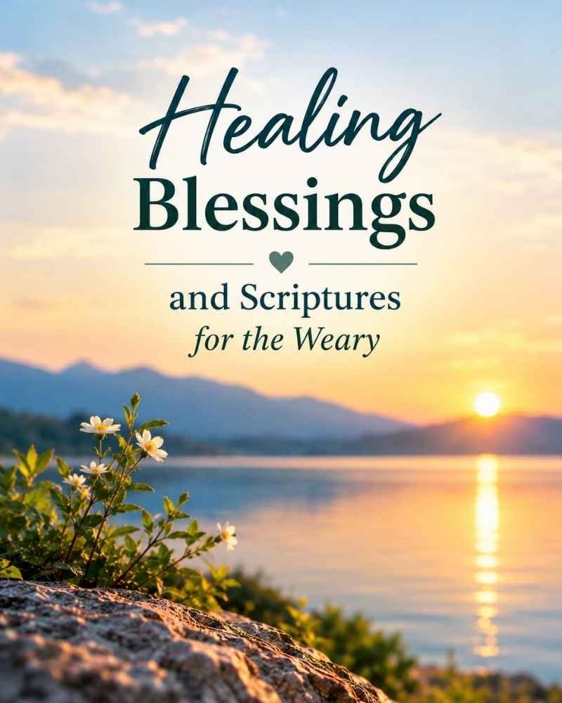 Healing Blessings and Scriptures for the Weary Soul