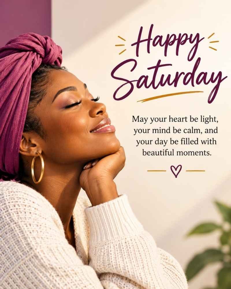Inspiration African American Saturday Blessings