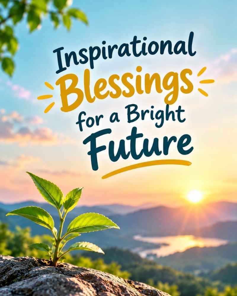 Inspirational Blessings for a Bright Future