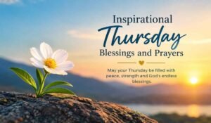 Inspirational Thursday Blessings and Prayers