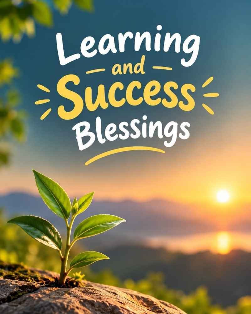 Learning and Success Blessings